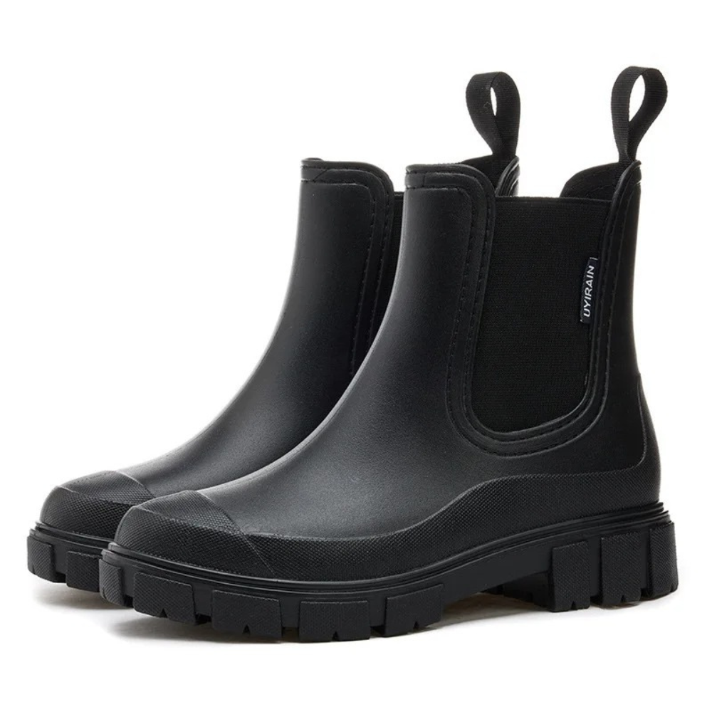 Anna - Waterdichte Dames Regenlaarzen - Comfortabele Chelsea Boots