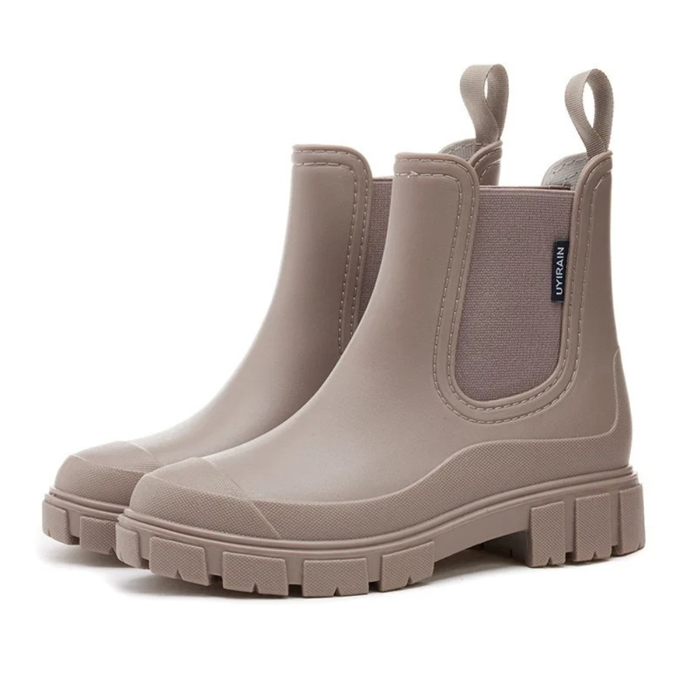 Anna - Waterdichte Dames Regenlaarzen - Comfortabele Chelsea Boots